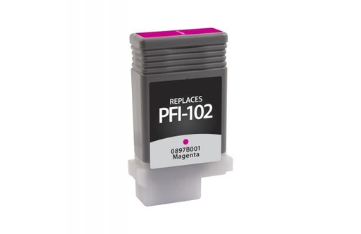 [RPFI102M] CAN PFI-102M (MAGENTA) 0897B001A RECYCLÉE 130ML WPP
