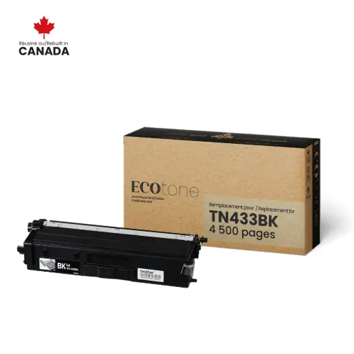 [RTN433BK] BRO TN-433BK (NOIR) RECYCLÉE 4.5K NUT