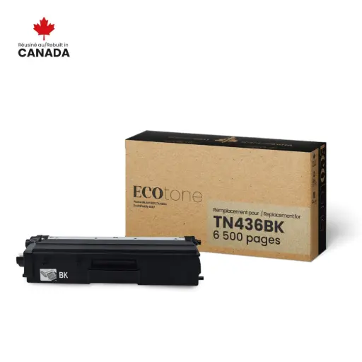 [RTN436B] BRO TN-436BK (NOIR) RECYCLÉE 6.5K WPP