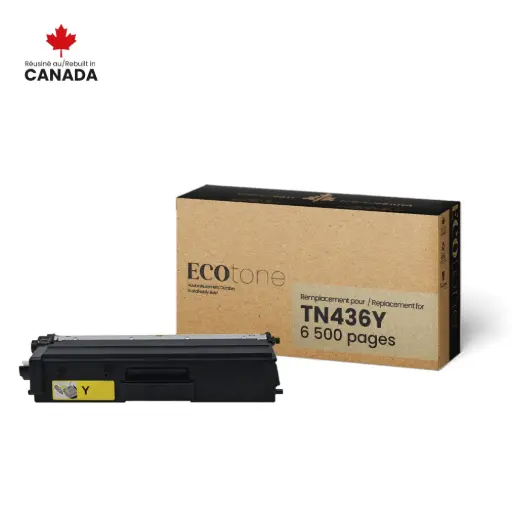 [RTN436Y] BRO TN-436Y (JAUNE) RECYCLÉE 6.5K WPP