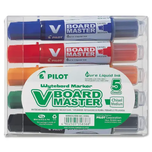 [WBMA/5] MARQUEUR TABLEAU BLANC PILOT -        5 / Ensemble