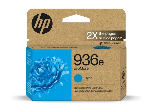 [NHP936EC] HP 4S6V3LN (CYAN) NO.936E ORIGINALE 1.6K RDM