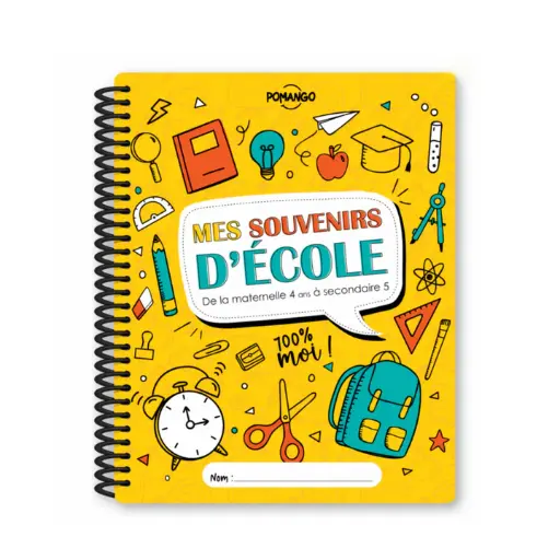 [CPMB3237] MES SOUVENIRS D'ÉCOLE - CANADA/FRANÇAIS