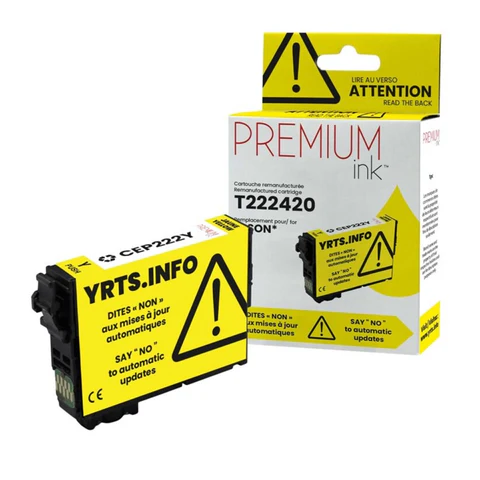 [CT222420] EPSON T222420 (JAUNE) GÉNÉRIQUE 185P