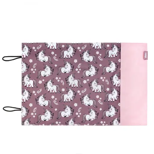 [G22960PK] NAPPERON GAZOO LICORNE