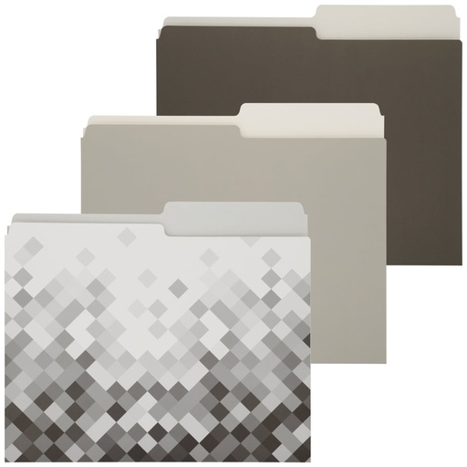 [1088-4001-00-000] Ensemble de 3 dossiers numériques style glitch